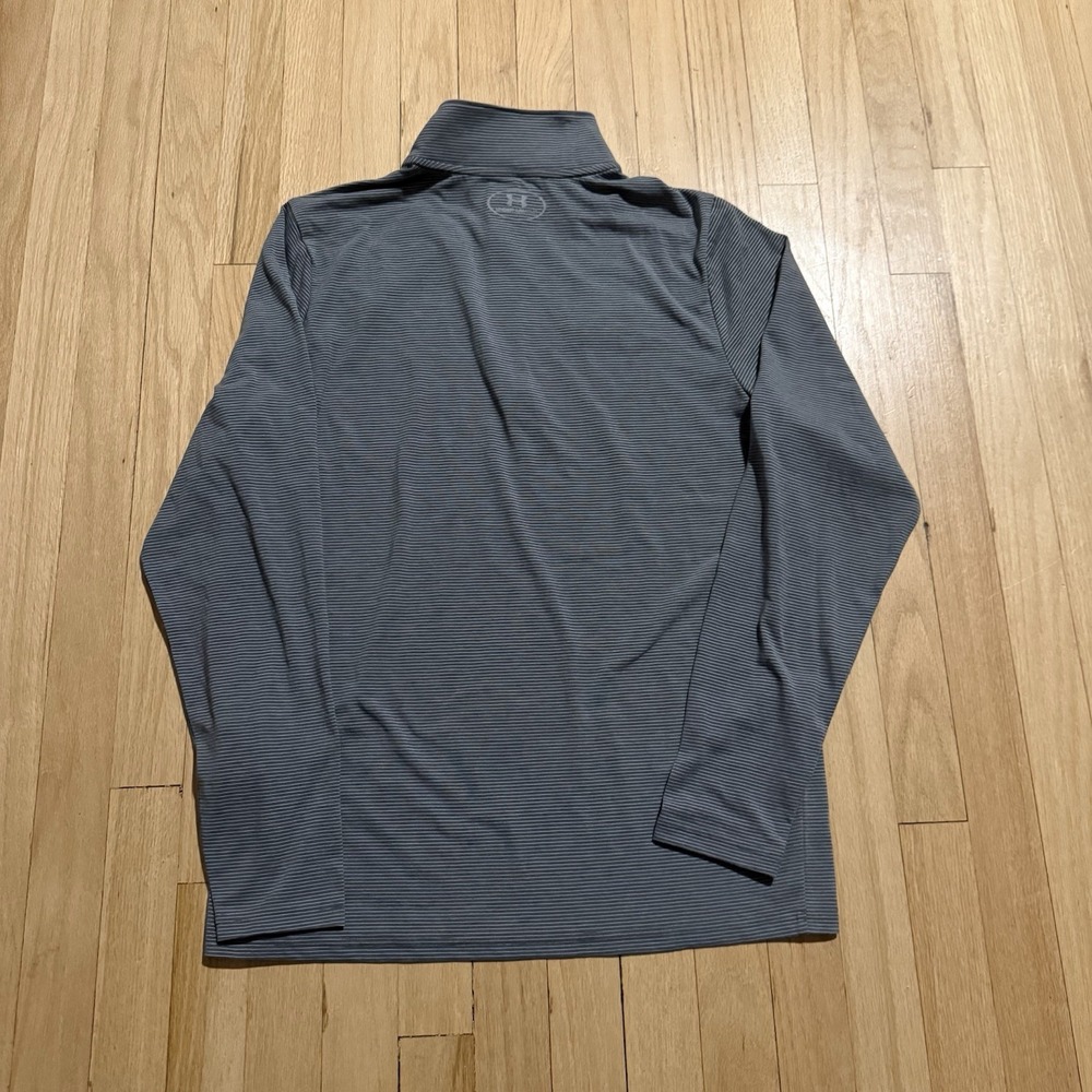 Under Armour Threadborne Pullover Mens‎ Medium Magnolia Capital HeatGear Shirt - Picture 13 of 13